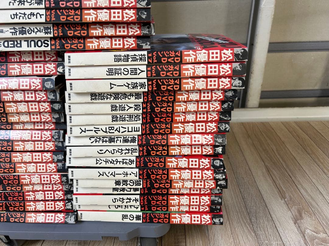 ⑥ 松田優作DVDマガジン DVDセット