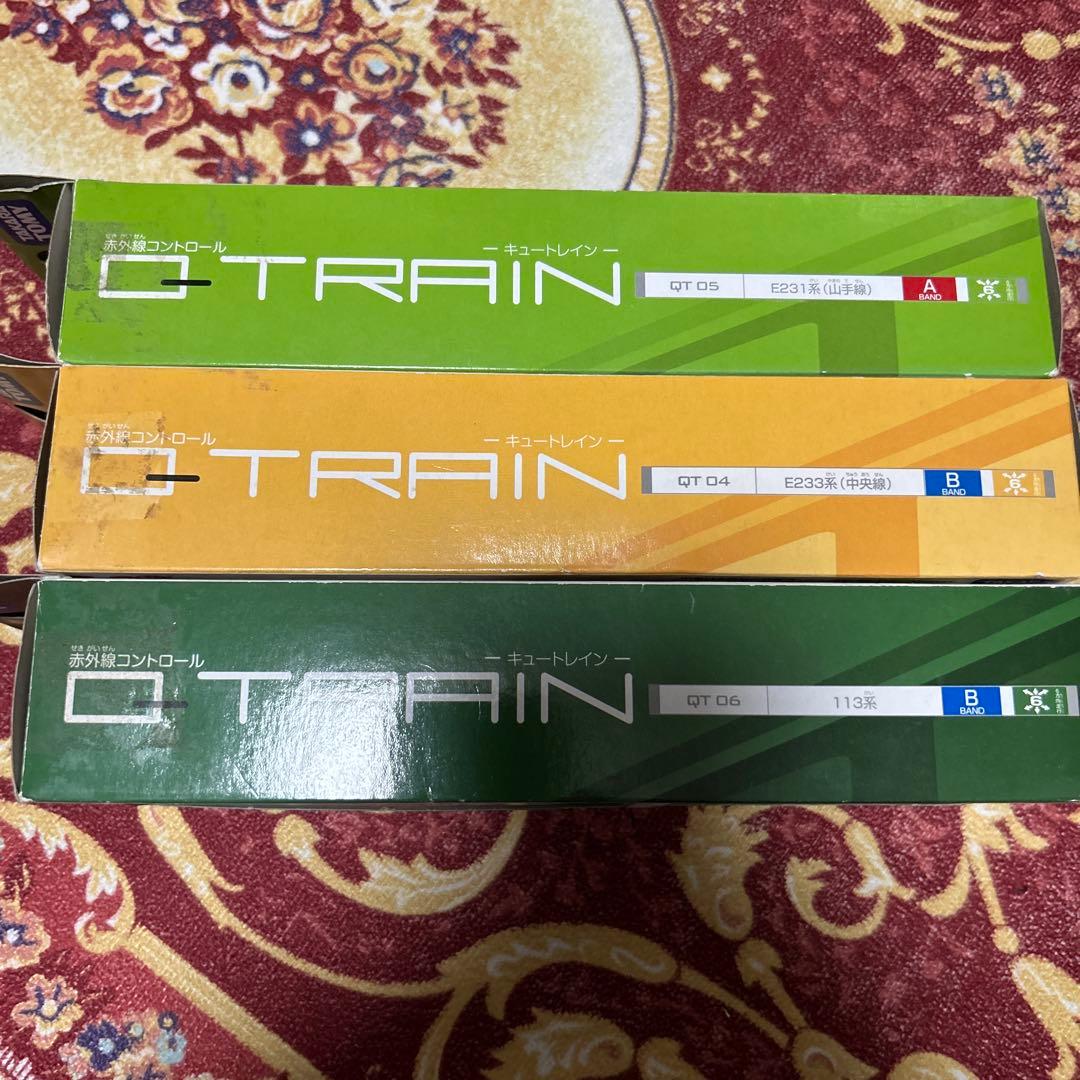 チョロQ QTRAIN 113系　E231系　EF66 E233系 485系